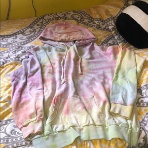 tie dye sweatshirt